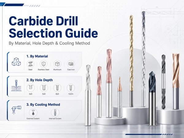 How Landun Matches Carbide Drills to Material, Hole Depth and Cooling Conditions