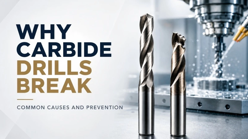 Why Carbide Drills Break: 10 Common Causes and How to Prevent Them