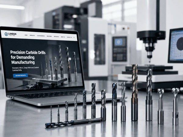 Landun CNC Tool Launches New Official Website for Global Carbide Drill Solutions