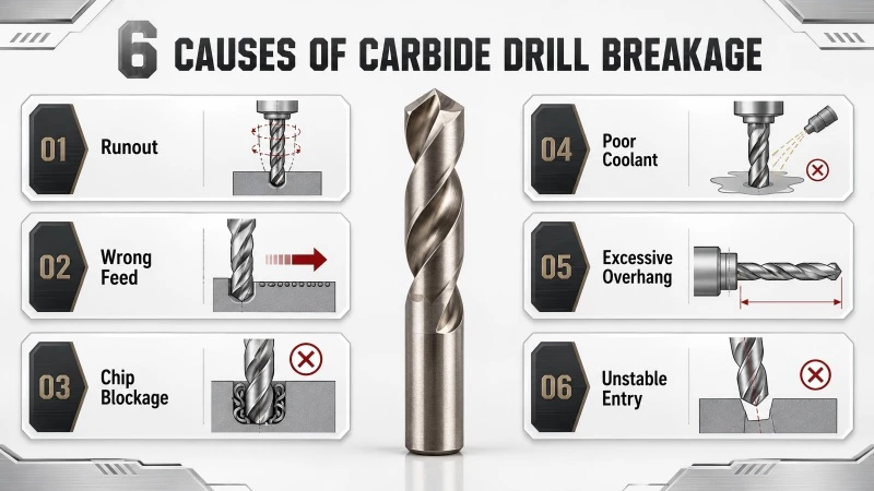 Why Carbide Drills Break: 10 Common Causes and How to Prevent Them