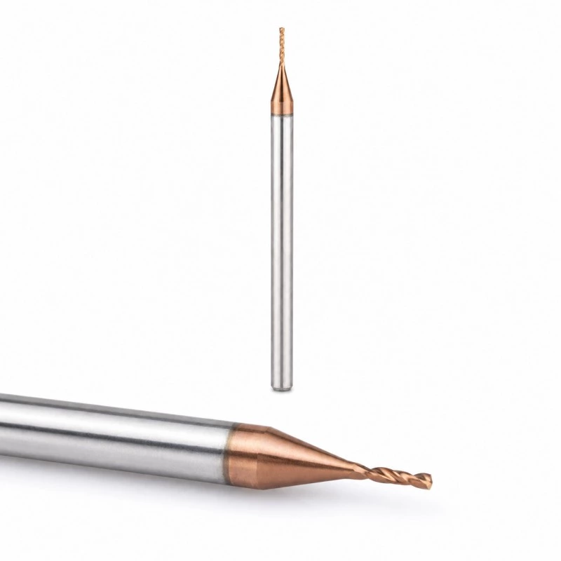 5xD Micro Carbide Drill for Hardened Steel